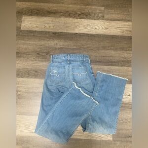 Kimes Ranch Blue Straight Leg Jeans size 00/34